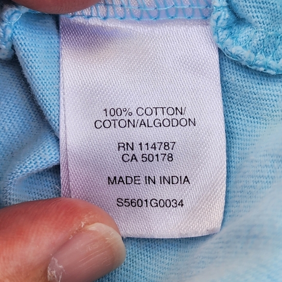 Disney Princess Ariel Blue Short Sleeve Kids Tee Size XXS 2-3 - Picture 10 of 10